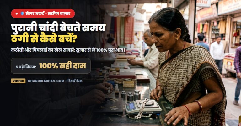 पुरानी चांदी बेचने के 5 नियम - सुनार से पूरा भाव पाएं