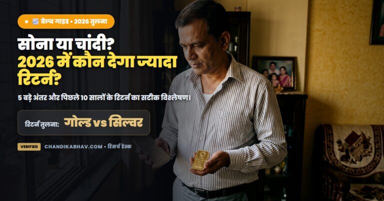 सोना या चांदी निवेश के लिए कौन सा बेहतर है